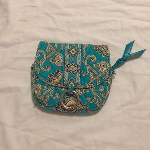 Vera Bradley Turquoise Clutch